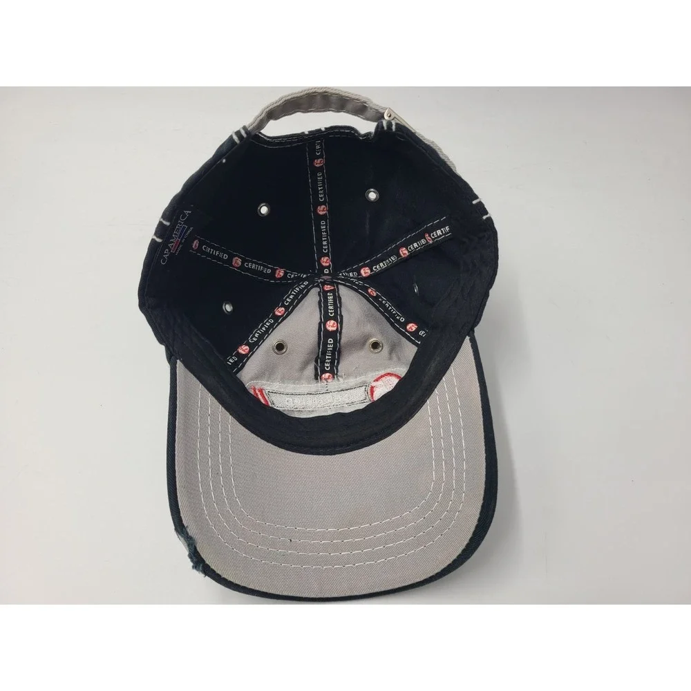 F5 Certified Distressed Strapback Adjustable Hat Cap Expert Men Women Gray Black